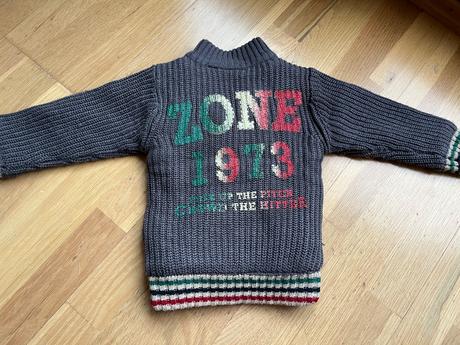 Zateplený sveter namiesto bundy, 98