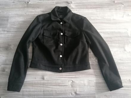 Bunda-imitácia brusenej kože, esmara,m