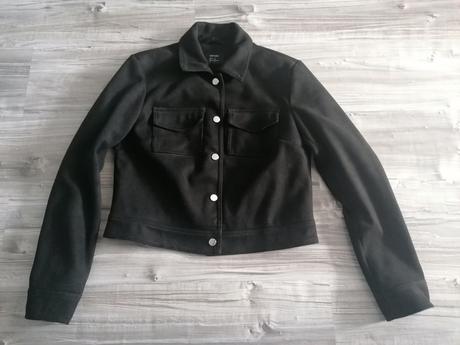 Bunda-imitácia brusenej kože, esmara,m