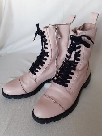 Dámske kožené topánky workery zara č.41, zara,41