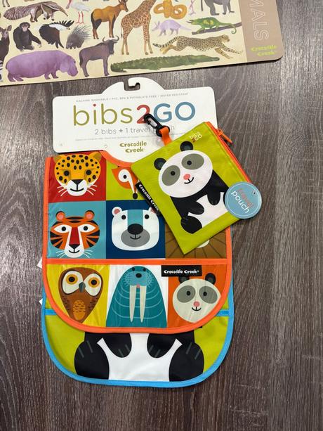 Crocodile creek detske podbradniky a prestieranie, 