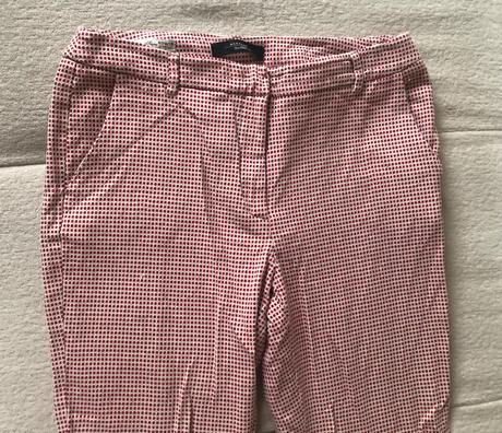 Vzorované bavlnené nohavice max mara, m/38, m