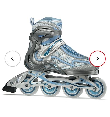 Kolieskové korčule fila eve 9, fila,38