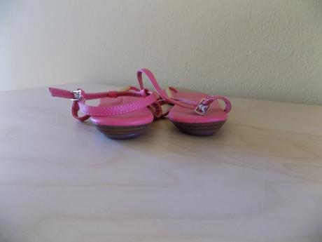 Dámske červenoružové sandale č.40, 40