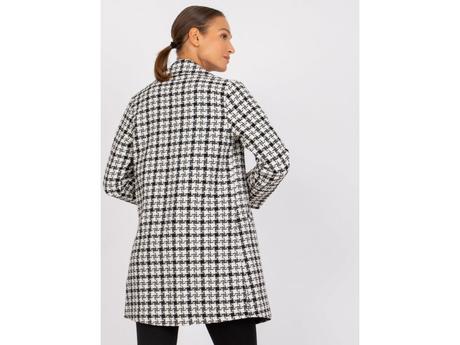 Dámsky karovaný kabát sima, l