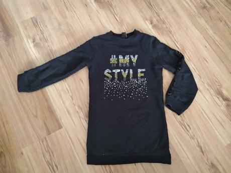 Predĺžená mikina, 128