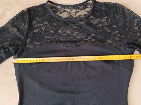 Šaty s dlhým rukávom, h&m,m