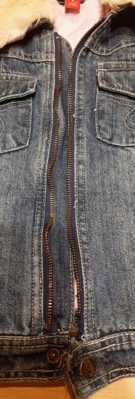 Predám riflovú bundičku kenvelo kids veľ.8 (na 8-9, kenvelo,134