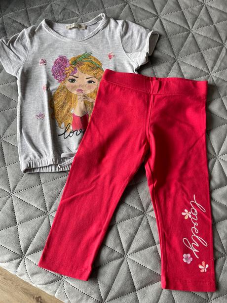 Trojštvrtáky +tričko, 110