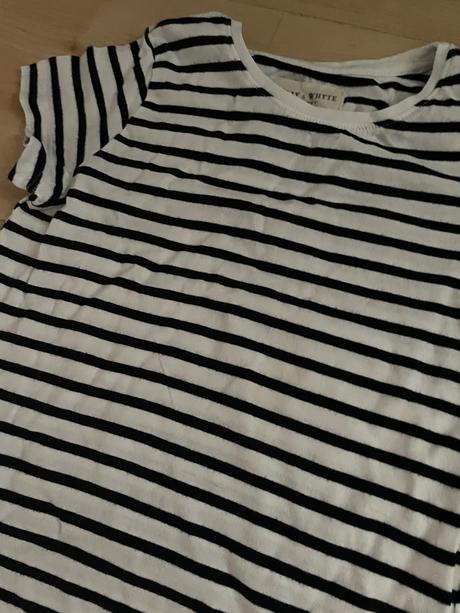 Tričko pasik h&w 4-5 rokov, lindex,110