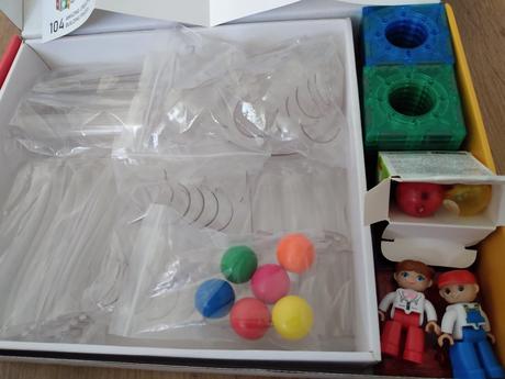 Magnetická stavebnica colorm tubes, 