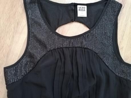 Čierne šaty, vero moda,s