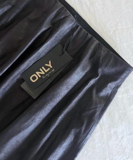 Only sukňa umelý semiš vel.m, only,m
