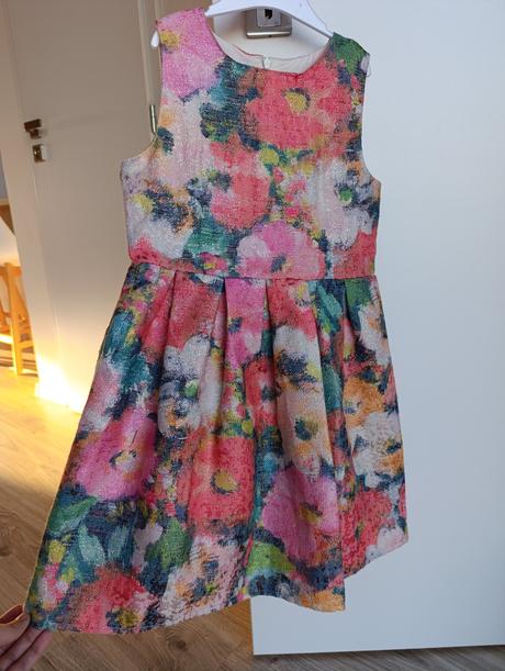 Dievčenské kvetované šaty, young dimension,128