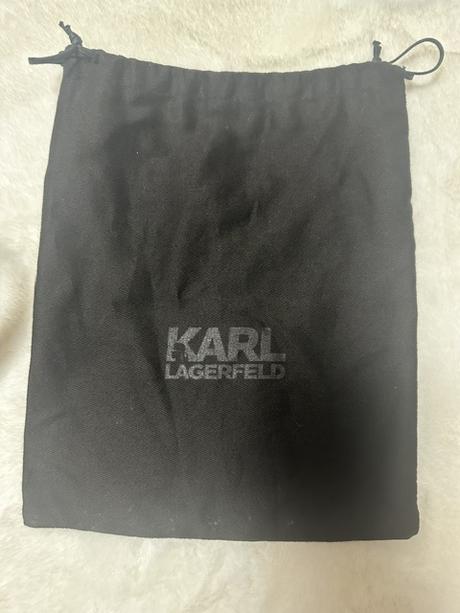 Čierne lakované sandálky zn. karl lagerfeld, karl lagerfeld,40