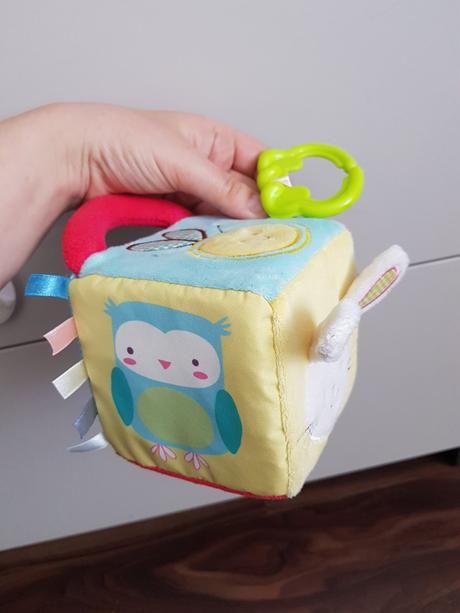 Látková kocka pre bábätká,