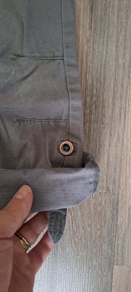 Šedé nohavice, možné ovinutie, zn. f&f, veľ. 122, f&f,122