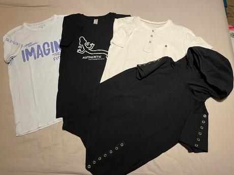 Súprava 4 tričiek 140/146, reserved,140