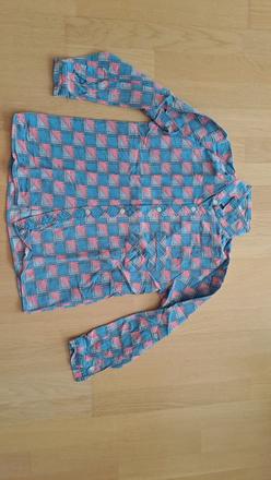 Flanelová retro košeľa, 152