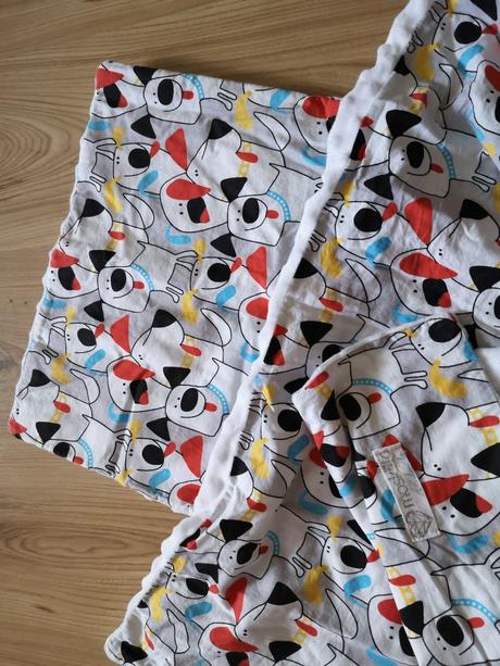 Detská deka a vankúšik minky, šírka (cm): 75,dĺžka (cm): 100