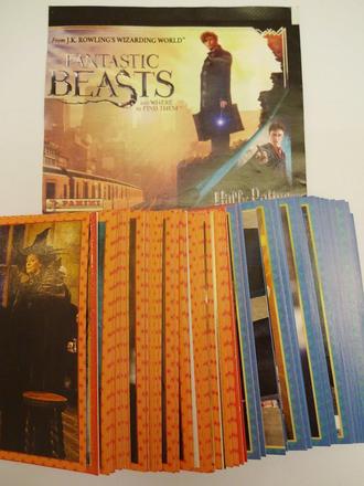 Nálepky - panini - harry potter - fantastic beasts,