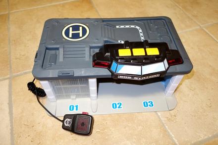 Garáž s heliportom,