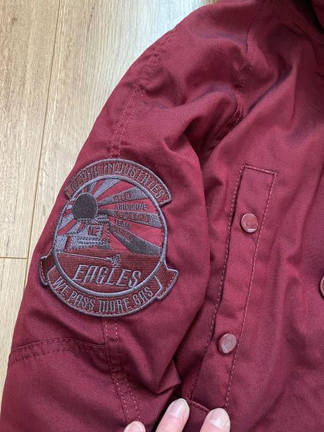 Predlzena parka bunda alpha industries, s