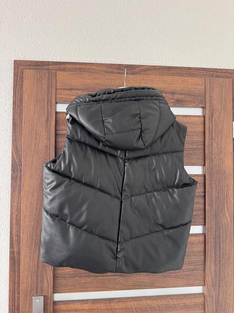 Kožená vesta zara, zara,s