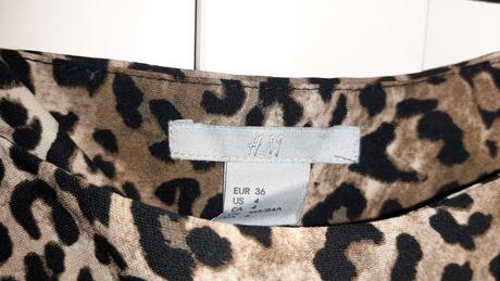 Leopardie oversize šaty h&m, h&m,s