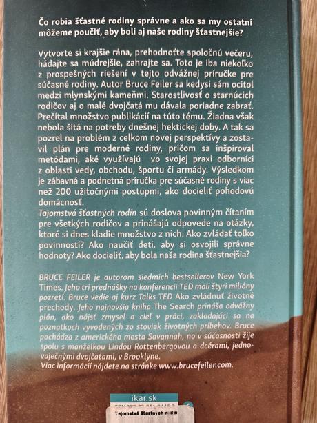Kniha tajomstvá štastných rodín, 