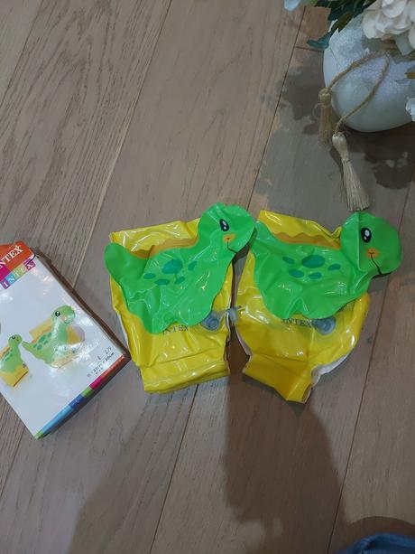 Rukavniky na plávanie dinosaury,