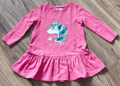 Bavlnené šaty v. 104/110 (4-5 rokov), f&f,110