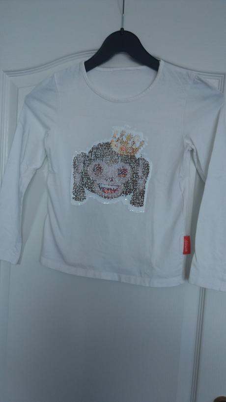 Tričko s meniacou opičkou, 134