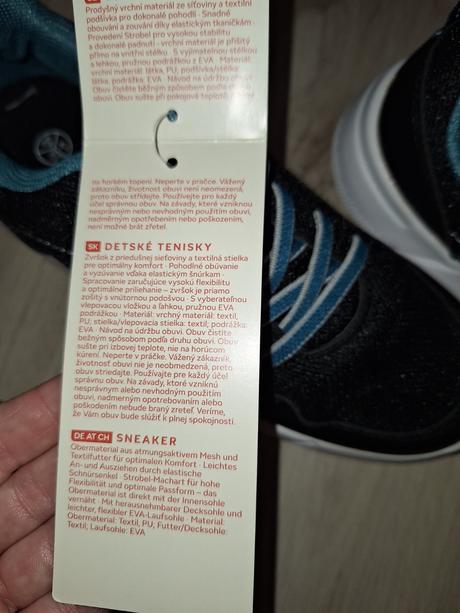 Ľahučké tenisky, 34