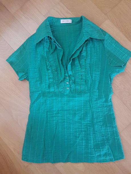 Zelená košeľa orsay veľ. s, orsay,s