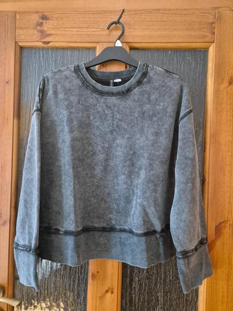 Tmavosivá mikina m, h&m,m