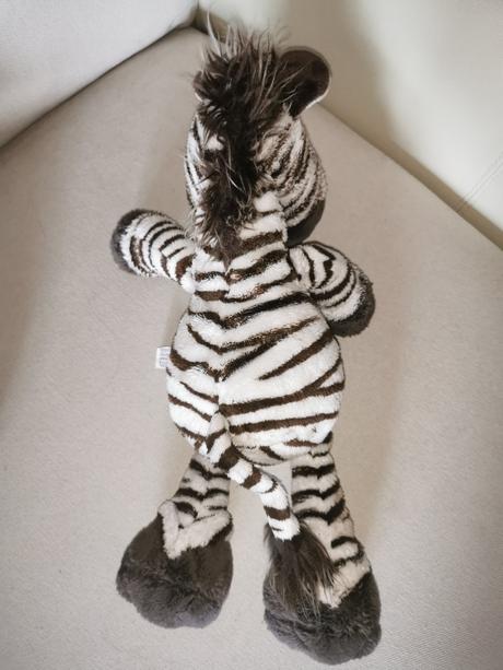 Safari plyšová zebra, žirafa, kôň, 