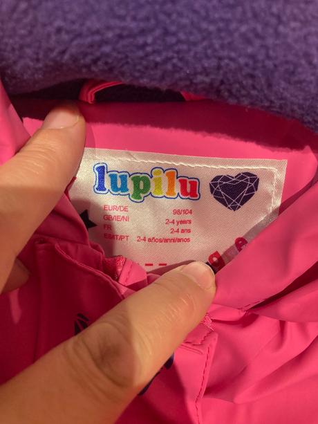 Nepremokava bunda podsita, lupilu,98