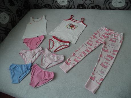 116 , dievča mix spodného prádla, f&f,116