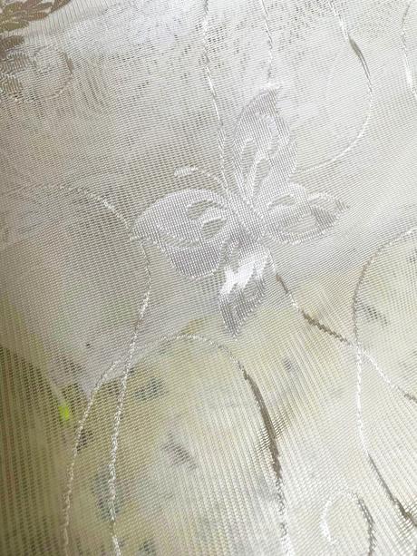 Záclona na prešitie,