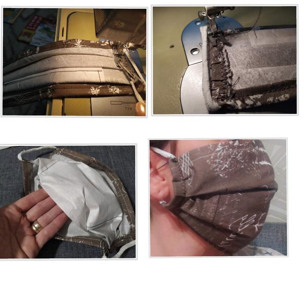 Návod, ako ušiť rúško na tvár.