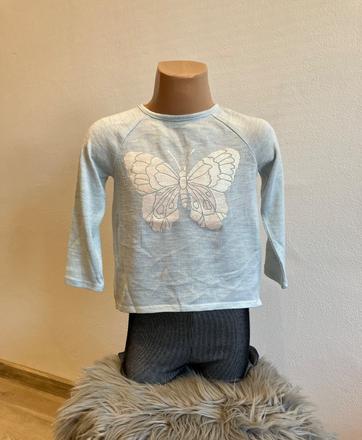 Dievčenský sveter s motýľom h&m (98-104), h&m,98