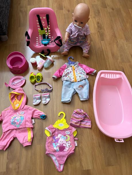 Bábika baby born dievčatko a príslušenstvo, 
