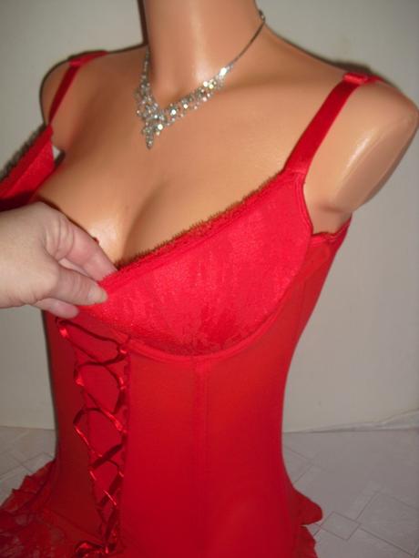 Velke kosicky sexy korzet, l