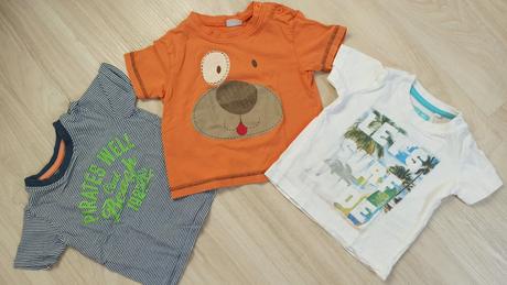 3x tričko kr, f&f,80