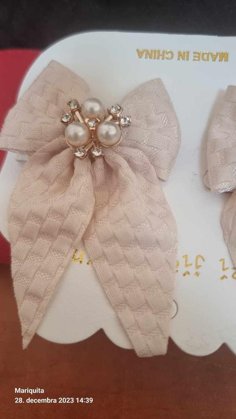 2x sponky do vlasov, 