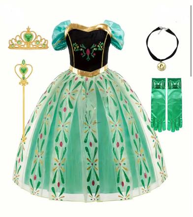 Princezná anna saty, kostým,