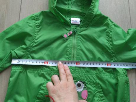 Tenká prechodná bundička so žabkou, next,86