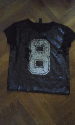 Tričko s trblietkami, 146