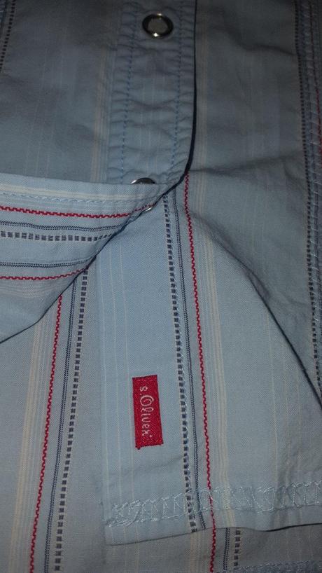 Bledomodra košeľa s.oliver , s.oliver,38